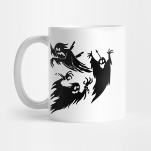 Spooky Scary Ghosts Mug